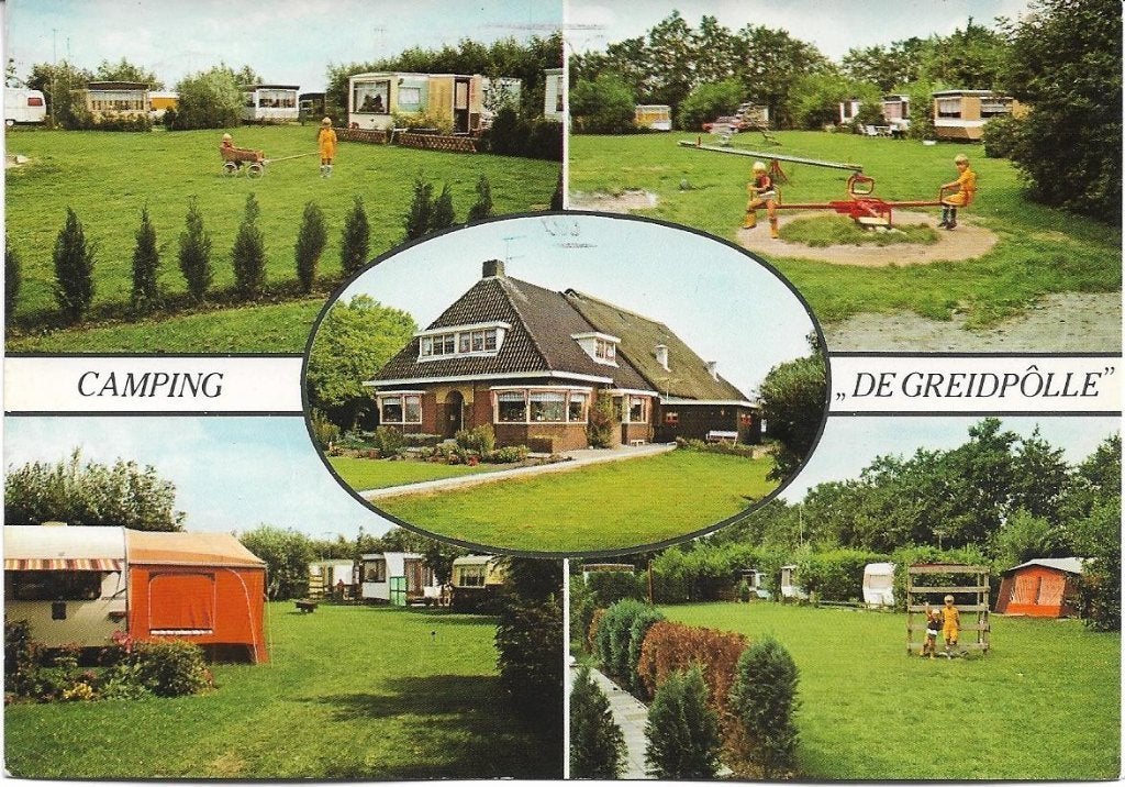 Westergeest, Camping de Greidpolle, Ophalen of Verzenden, 1980 tot heden, Gelopen, Friesland