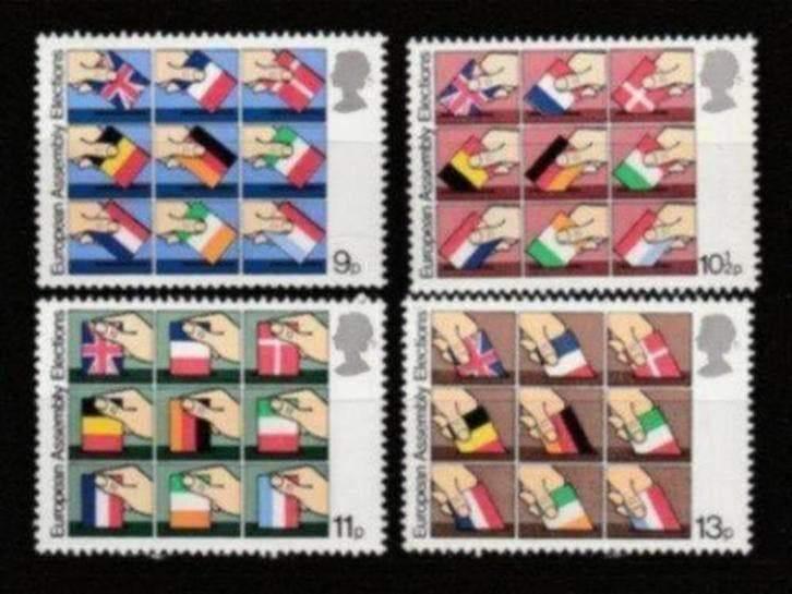 Engeland 789-792, postfris CEPT, Verzenden, Postfris