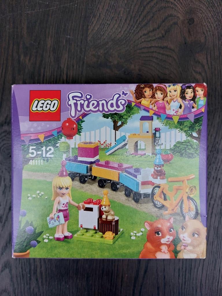 41111 lego friends feesttrein, Lego, Friends, Ophalen of Verzenden, Zo goed als nieuw