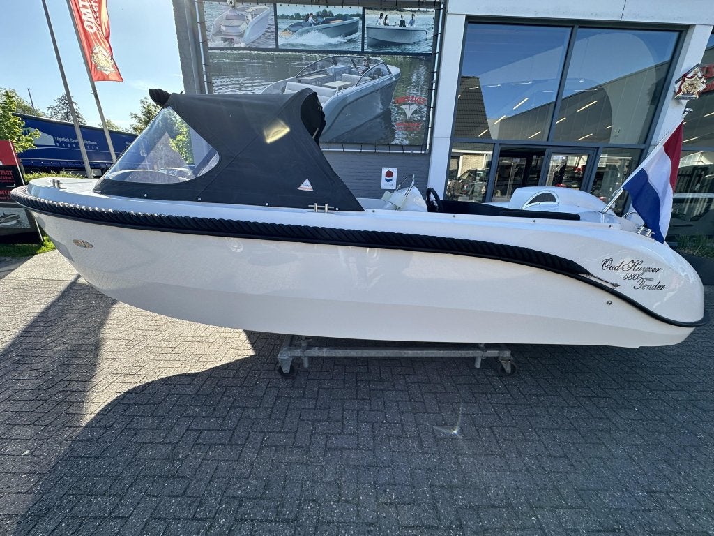 Oud Huijzer 580 met 60pk honda, Tender, Gebruikt, 6 m, Oud Huijzer