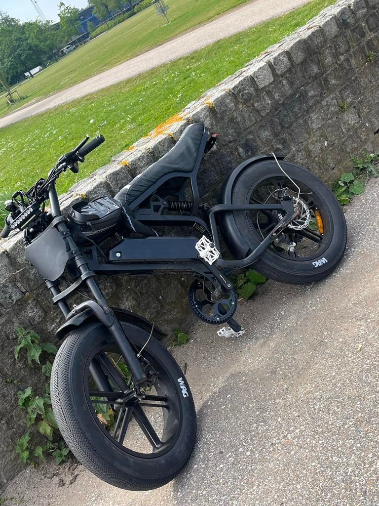 V20 750W E-bike - 7 maanden gebruikt, met upgrades, Ophalen, Zo goed als nieuw