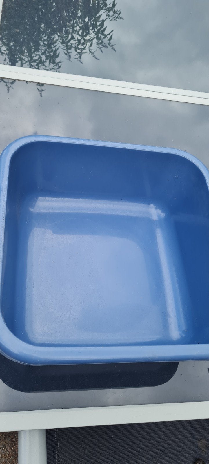 Blauwe Curver (af)wasbak, Ophalen of Verzenden, Gebruikt