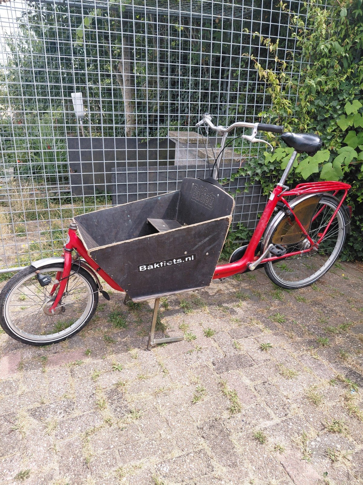 Vintage bakfiets, niet elektrisch, Fietsen en Brommers, Ophalen, Gebruikt, Overige merken, Elektrisch