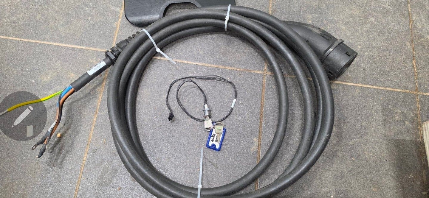 Type 2 Laadkabel 5 meter - 32amp - 5g4- Zo goed als nieuw, Ophalen of Verzenden, Zo goed als nieuw, Laadkabel