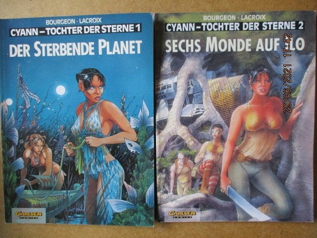 adv4805 cyann - tochter der sterne duits, Boeken, Stripboeken, Gelezen, Eén stripboek, Ophalen