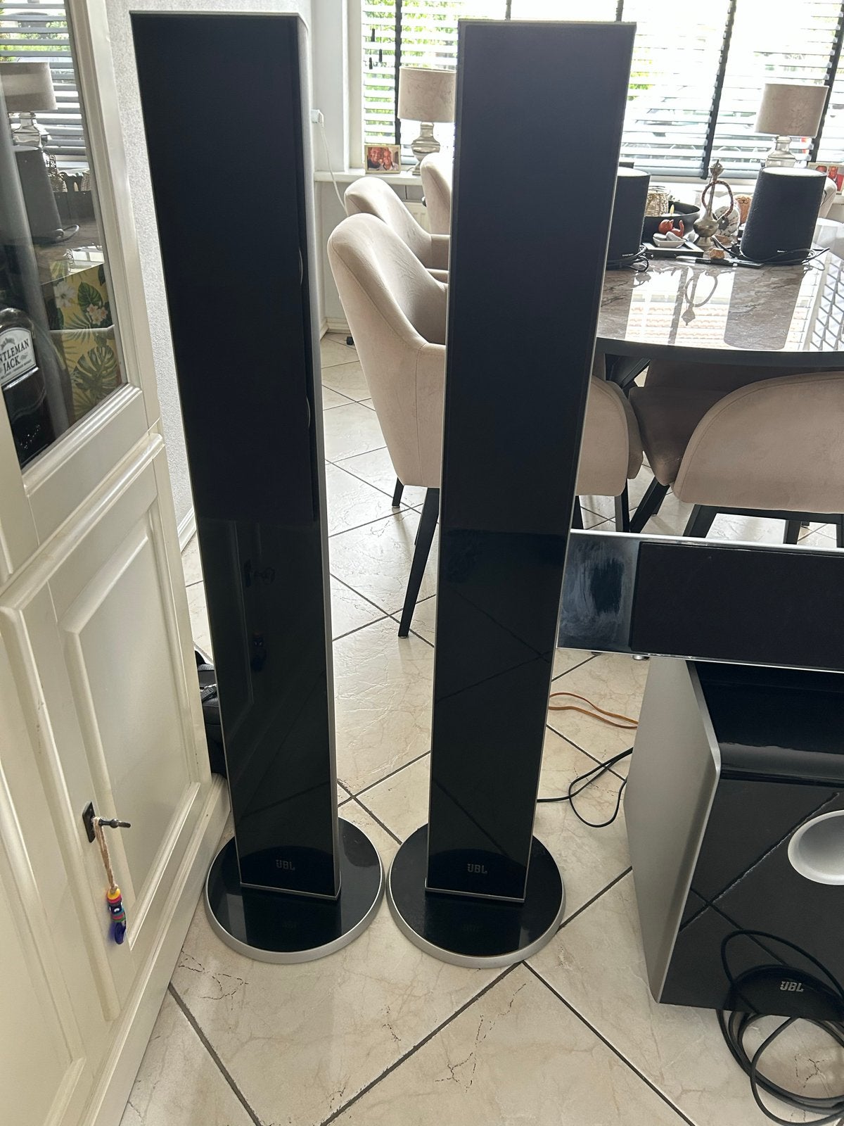 JBL cst55 5.1 Home Cinema Set met Yamaha Receiver, Audio, Tv en Foto, Home Cinema-sets, Gebruikt, 70 watt of meer, 5.1-systeem