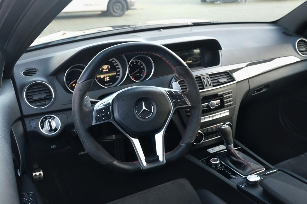Mercedes-Benz C-Klasse Coupé AMG 63 Black Series Track Pack, Automaat, Gebruikt, Zwart, Leder