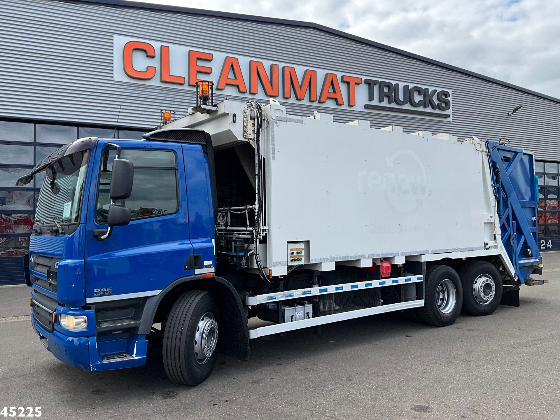 DAF FAN 75 CF 250 VDK 20m³ (bj 2011), Auto's, Vrachtwagens, Automaat, Euro 5, 249 pk, Diesel
