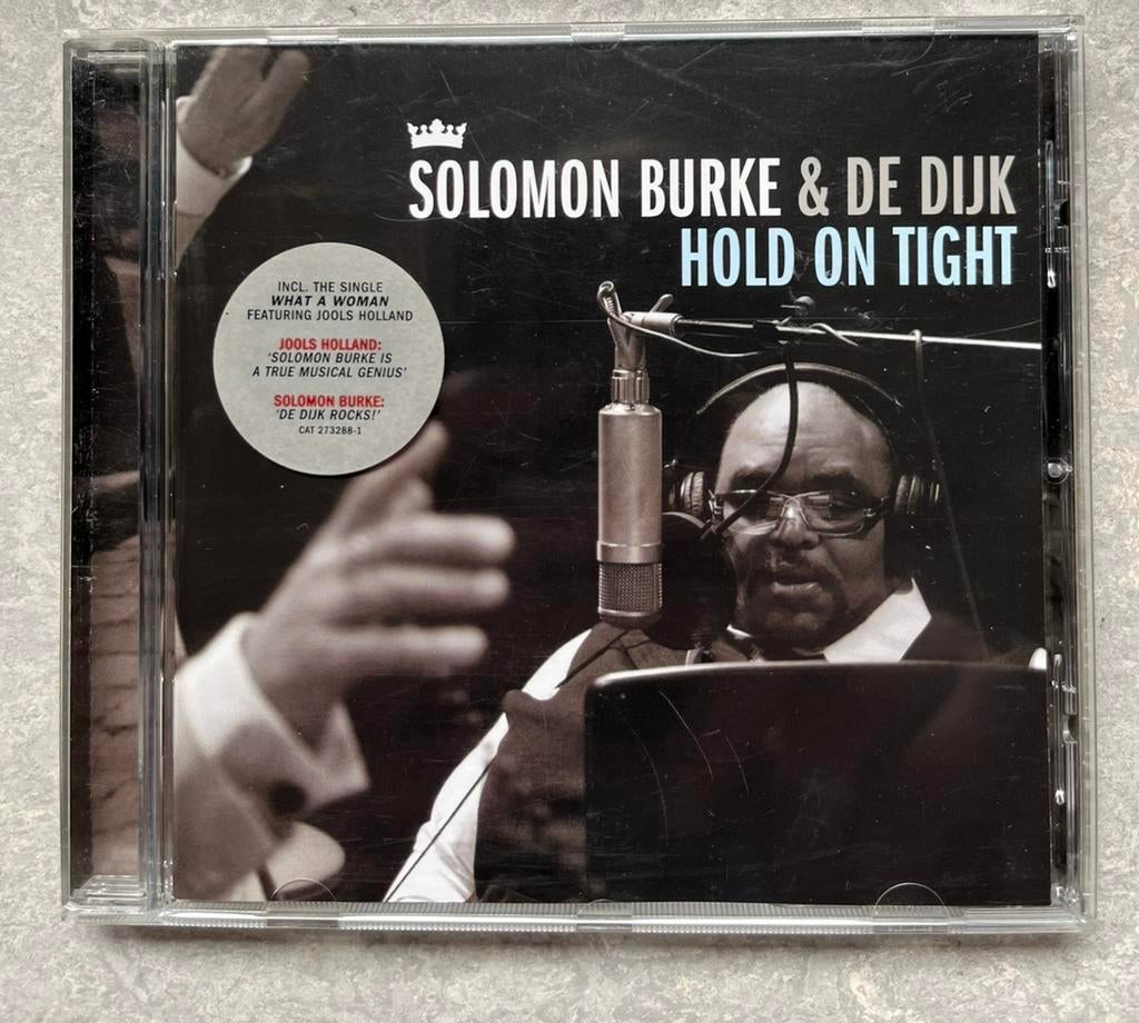 Solomon Burke & De Dijk - Hold On Tight (cd Bluesrock/soul), Ophalen of Verzenden, Zo goed als nieuw