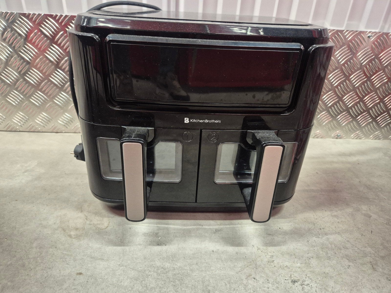KitchenBrothers Dual Airfryer - Zo goed als nieuw