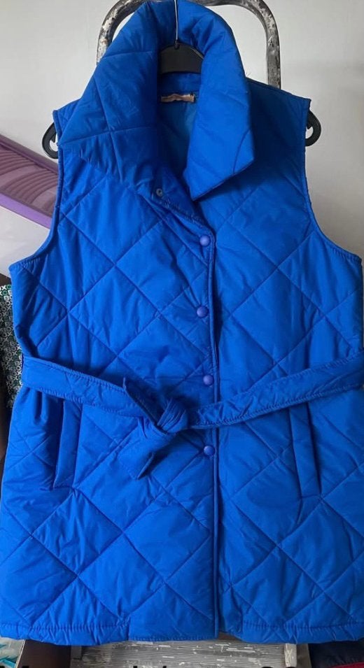 Bodywarmer maat 48, Kleding | Dames, Ophalen of Verzenden, Nieuw, Blauw, Overige typen