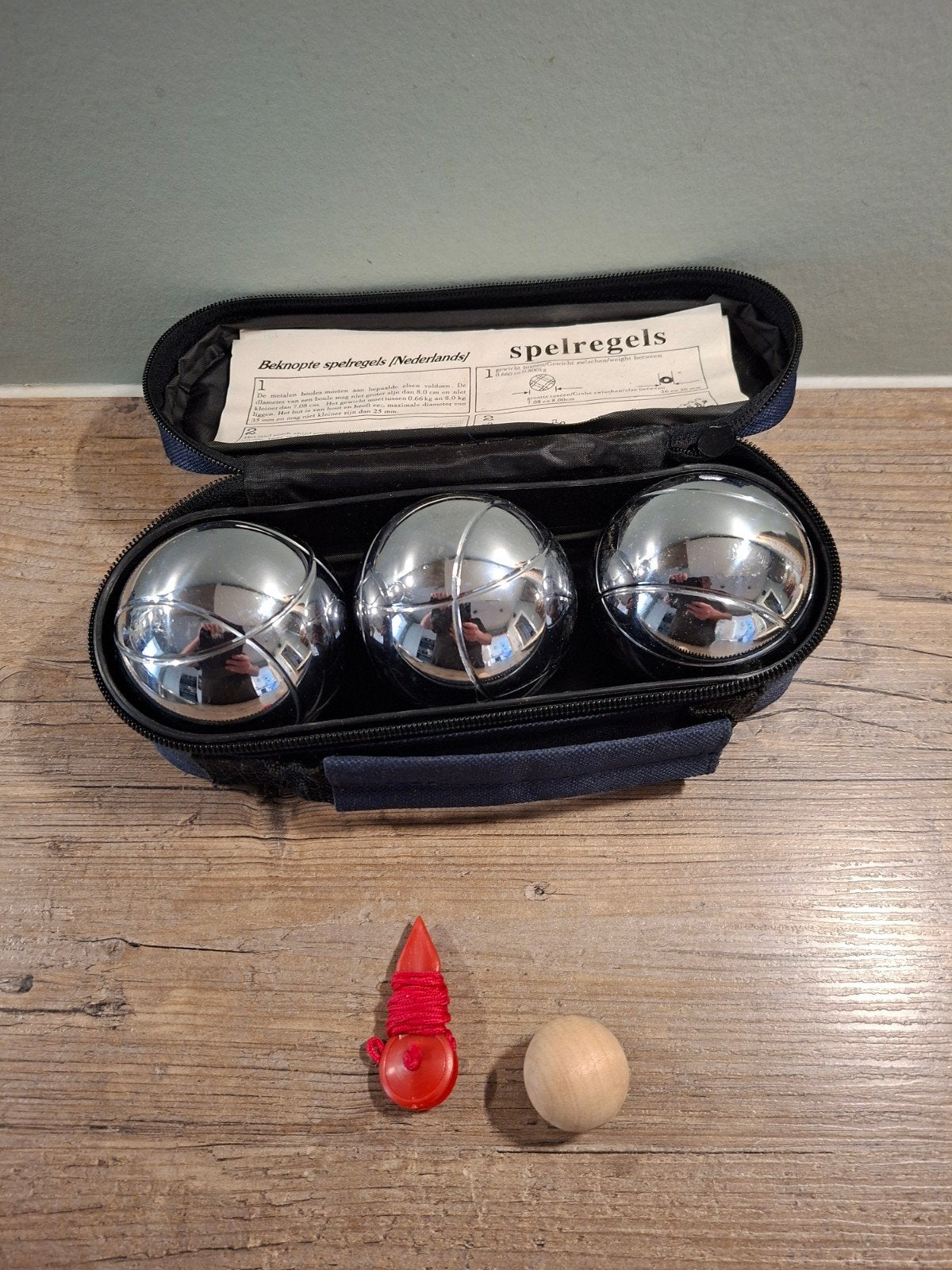 Jeu de boules ballen, Ophalen of Verzenden, Zo goed als nieuw