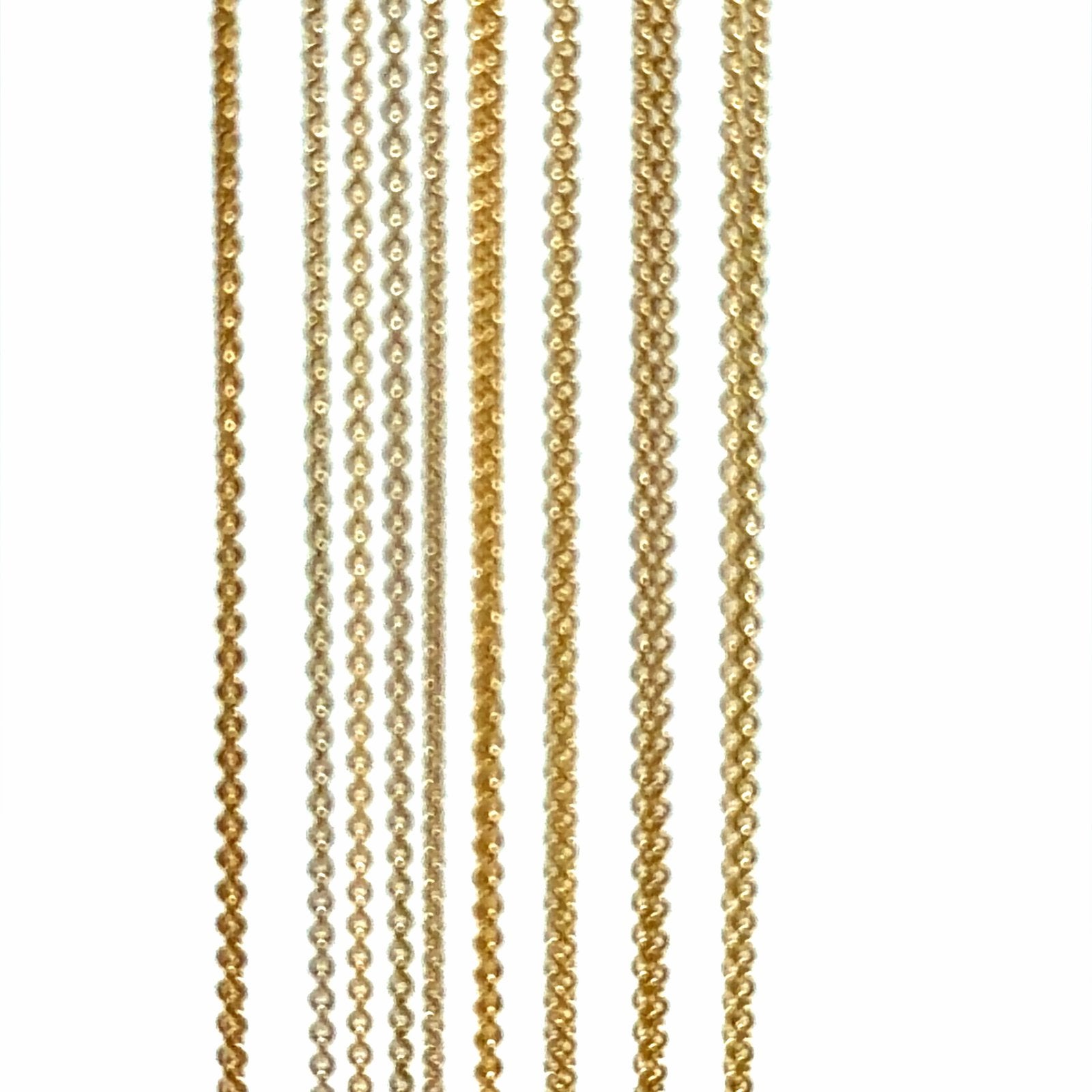 Gouden ketting - Nieuw - Diverse lengtes en diktes, Sieraden, Tassen en Uiterlijk, W, Nieuw, Ophalen of Verzenden, W