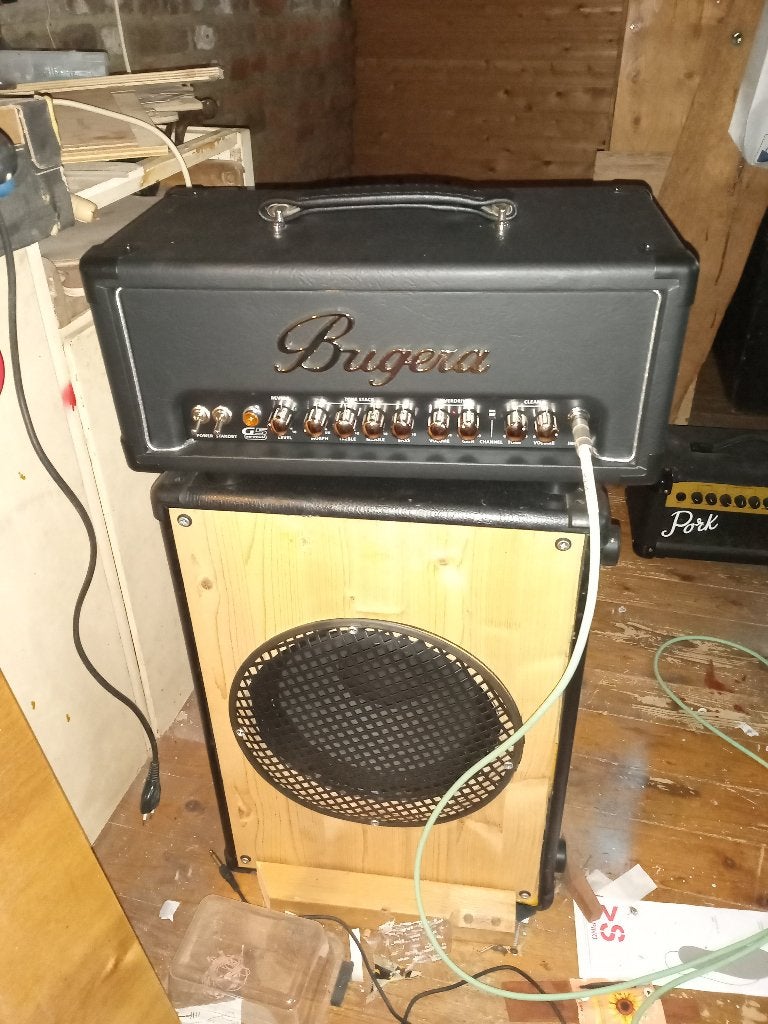 Te koop vanwege verhuizing Bugera G5 Infinium versterker top, Ophalen, Zo goed als nieuw, Gitaar, Minder dan 50 watt
