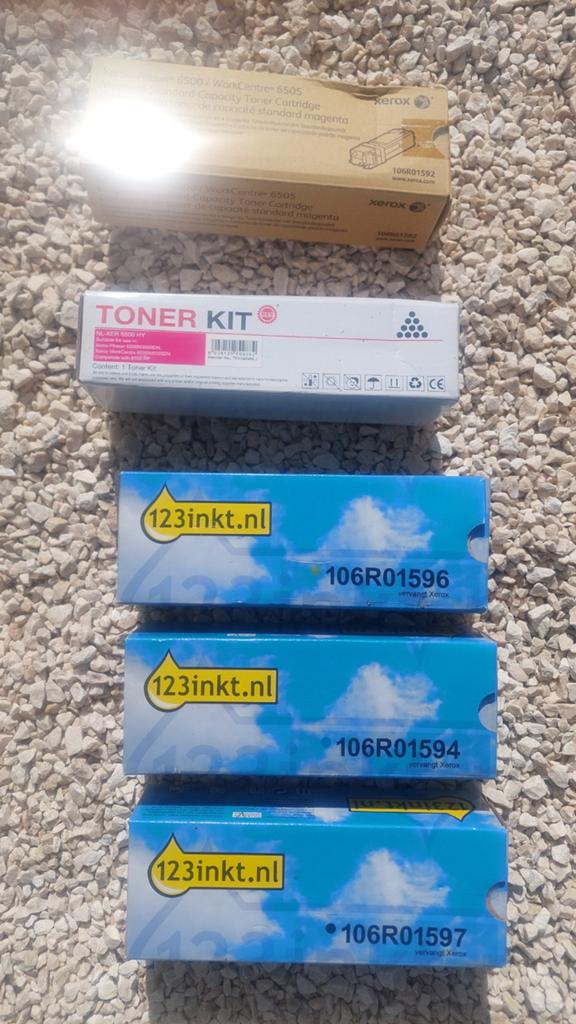Xerox en 123inkt Toners voor WorkCentre 6505, Computers en Software, Printerbenodigdheden, Ophalen of Verzenden, Nieuw, Toner