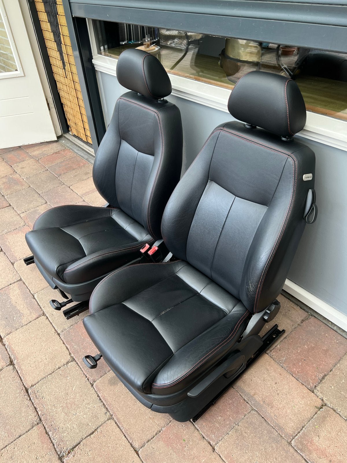 Seat ibiza cupra lederen interieur met rode stiksels, Ophalen, Gebruikt, Seat