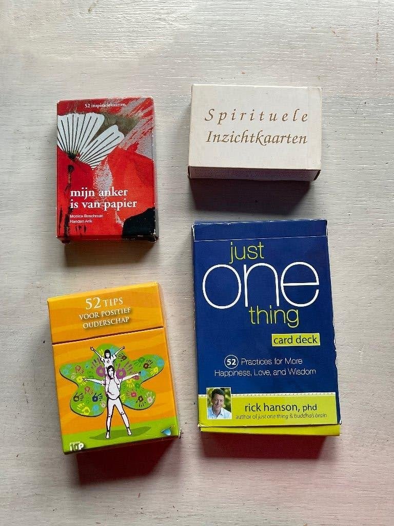 Inzichtkaarten 4x, Ophalen of Verzenden, Zo goed als nieuw, Ontwikkelingspsychologie