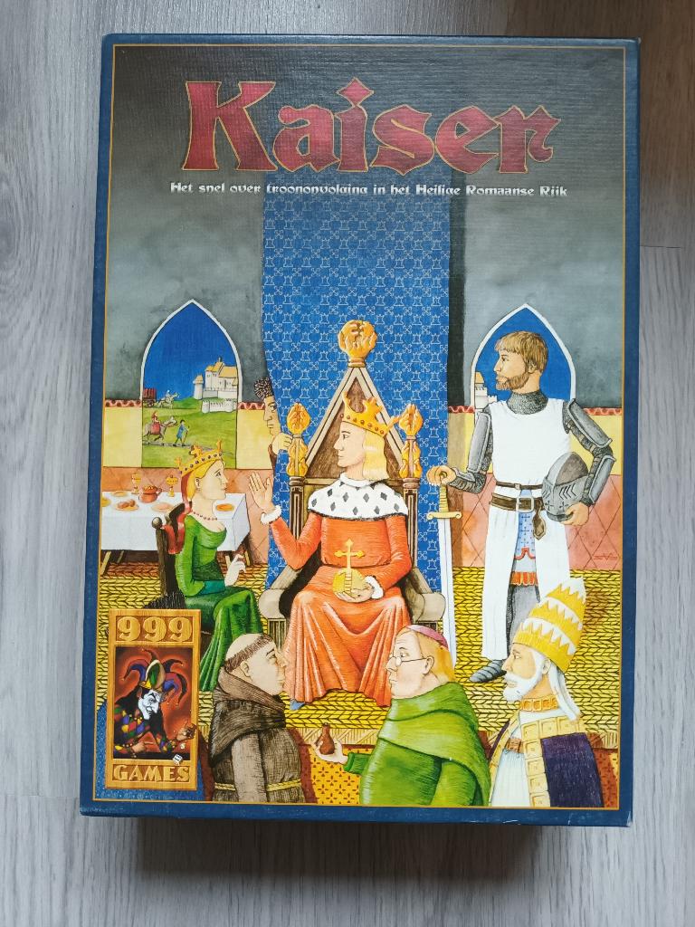 Kaiser, Hobby en Vrije tijd, Gezelschapsspellen | Bordspellen, Een of twee spelers, Ophalen of Verzenden, Zo goed als nieuw