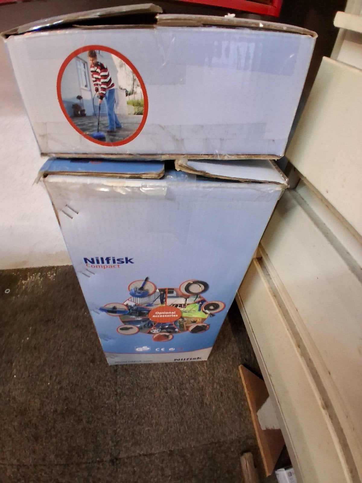 Nilfisk Compact hogedrukreiniger - Nieuw in doos, Tuin en Terras, Ophalen of Verzenden, Nieuw, Elektrisch, Nilfisk