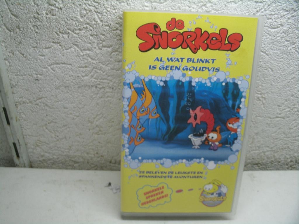 vhs 166a snorkels al wat blink is geen goudvis, Alle leeftijden, Ophalen of Verzenden, Gebruikt