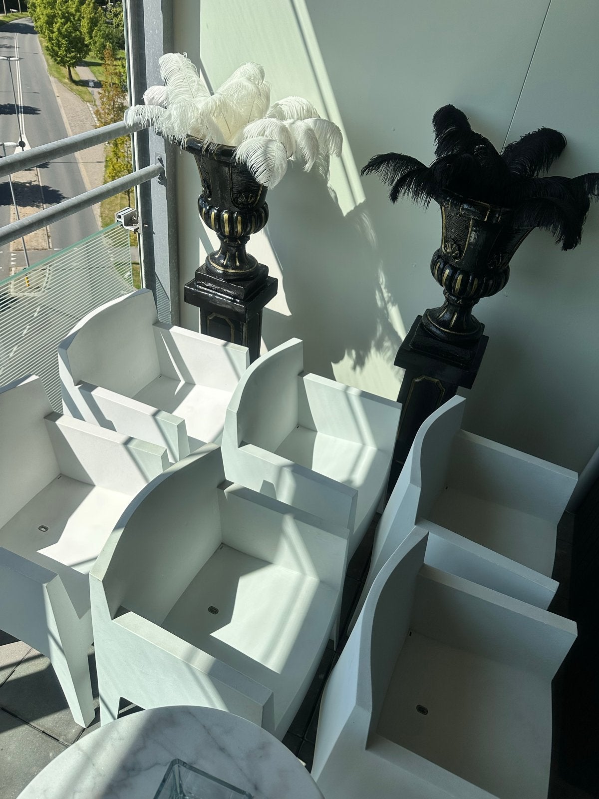 Philippe Starck Toy stoelen set van 4, Huis en Inrichting, Stoelen, Kunststof, Gebruikt, Wit, Philippe starck
