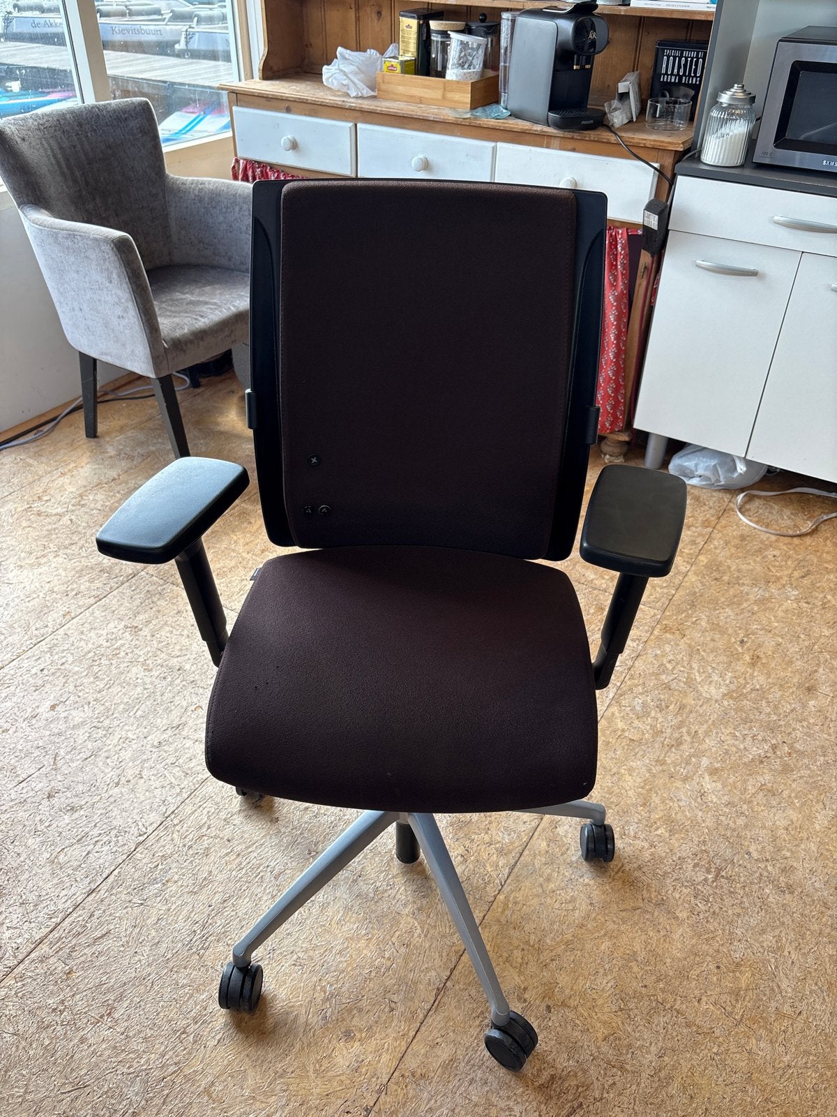 Brunner Bureaustoel - Ergonomisch en Comfortabel, Ophalen, Gebruikt, Bruin, Bureaustoel
