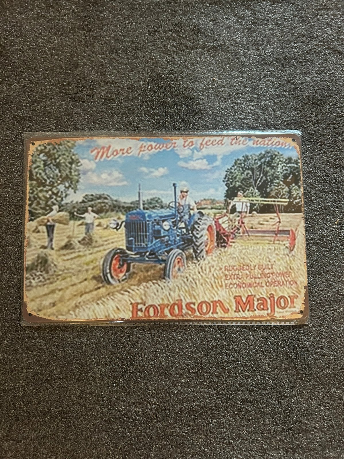 Reclamebord fordson, Ophalen of Verzenden, Nieuw, Reclamebord