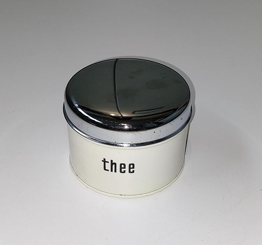 Brabantia emaille theebus, jaren 50-60, Antiek en Kunst, Ophalen of Verzenden