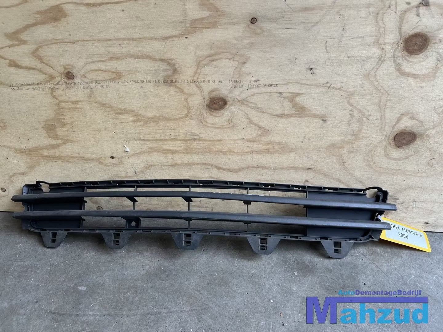 OPEL MERIVA A Voorbumper bumper rooster 2003-2010, Auto-onderdelen, Gebruikt, Voor, Opel Automobile GmbH, Ophalen of Verzenden