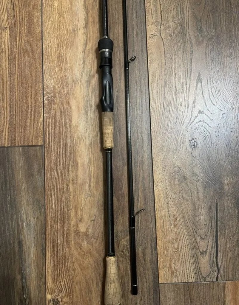 Daiwa Luvias 802MLFS spinhengel, Ophalen of Verzenden, Zo goed als nieuw, Werphengel