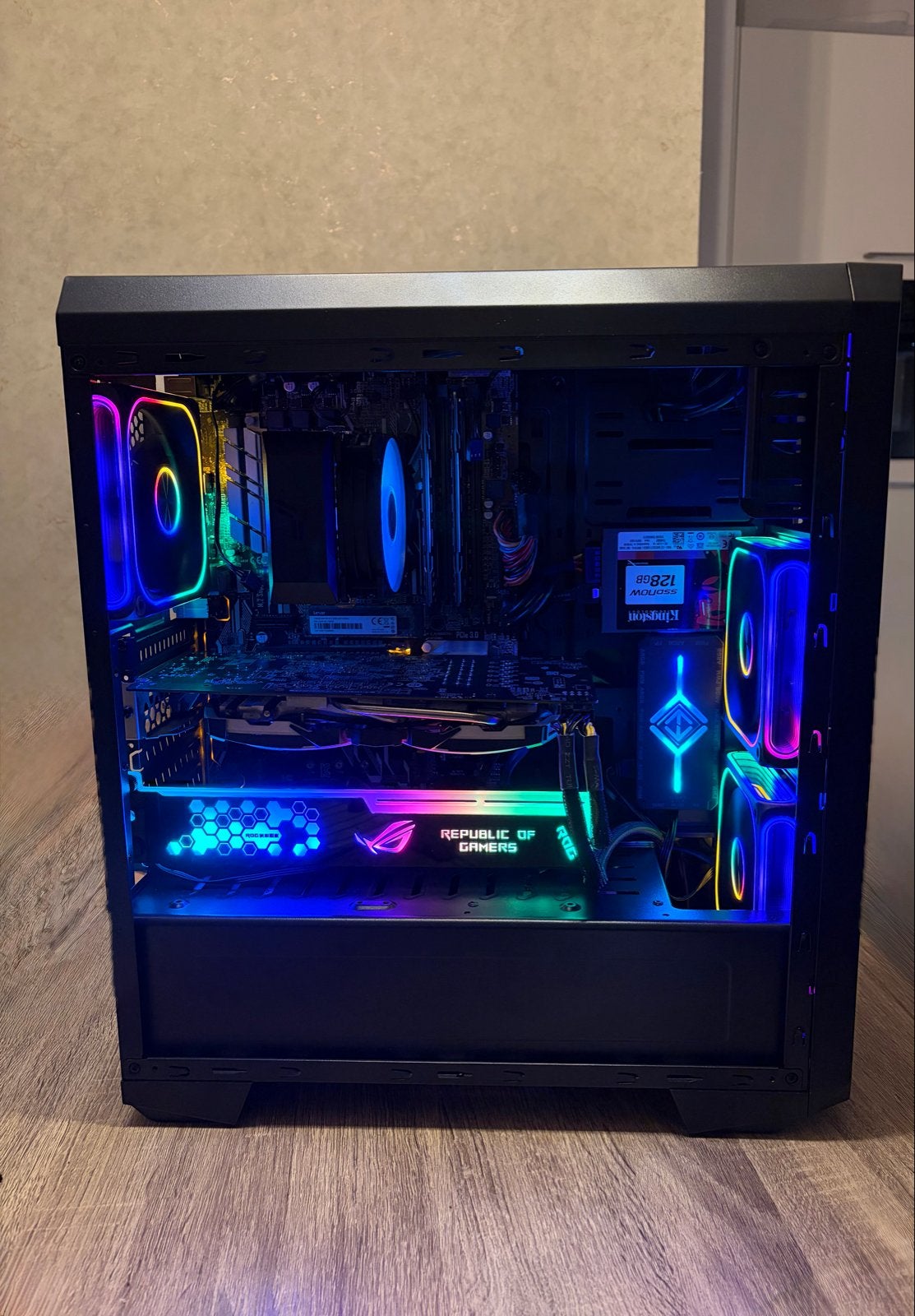 Krachtige Gaming PC - i7-6700K, RX 580, 32GB RAM, SSD's, Ophalen, Gebruikt, HDD, 32 GB