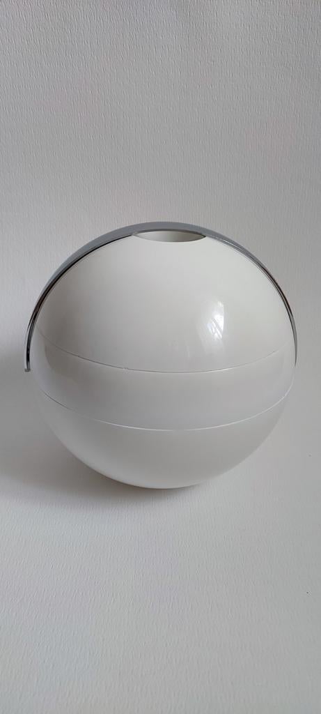 Guzzini Ijsemmer Ice Bucket 'Stella' Wit Space Age & ijstang, Huis en Inrichting, Woonaccessoires | Wijnrekken, Kunststof, Gebruikt