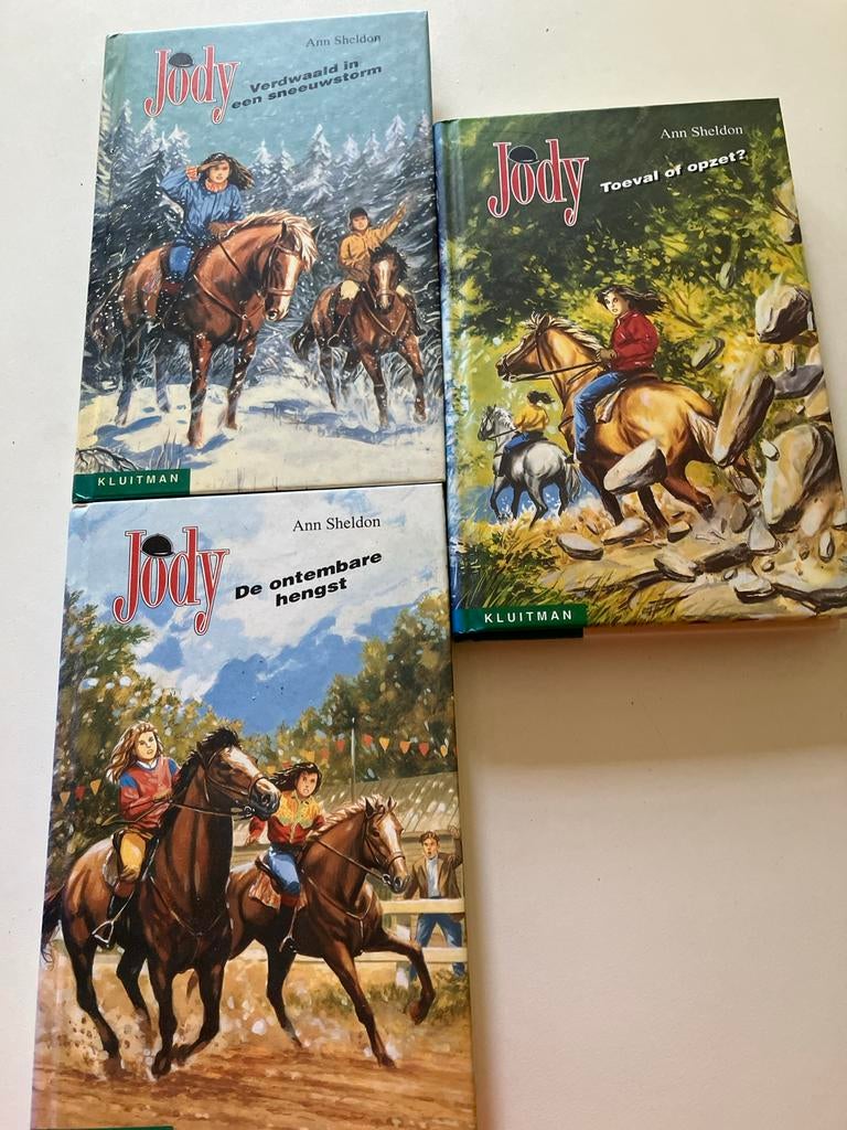 Jody boekenreeks - Ann Sheldon (3 delen), Ophalen, Gelezen, Fictie