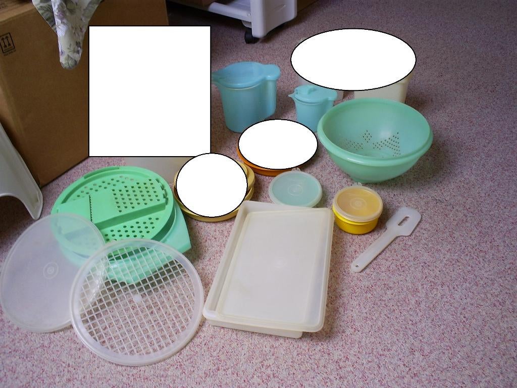 Tupperware, Huis en Inrichting, Keuken | Tupperware, Ophalen of Verzenden, Gebruikt, Groen, Overige typen