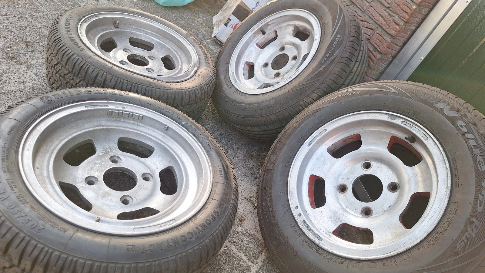 Wolfrace Kevervelgen, Auto-onderdelen, Ophalen, 14 inch, Zomerbanden