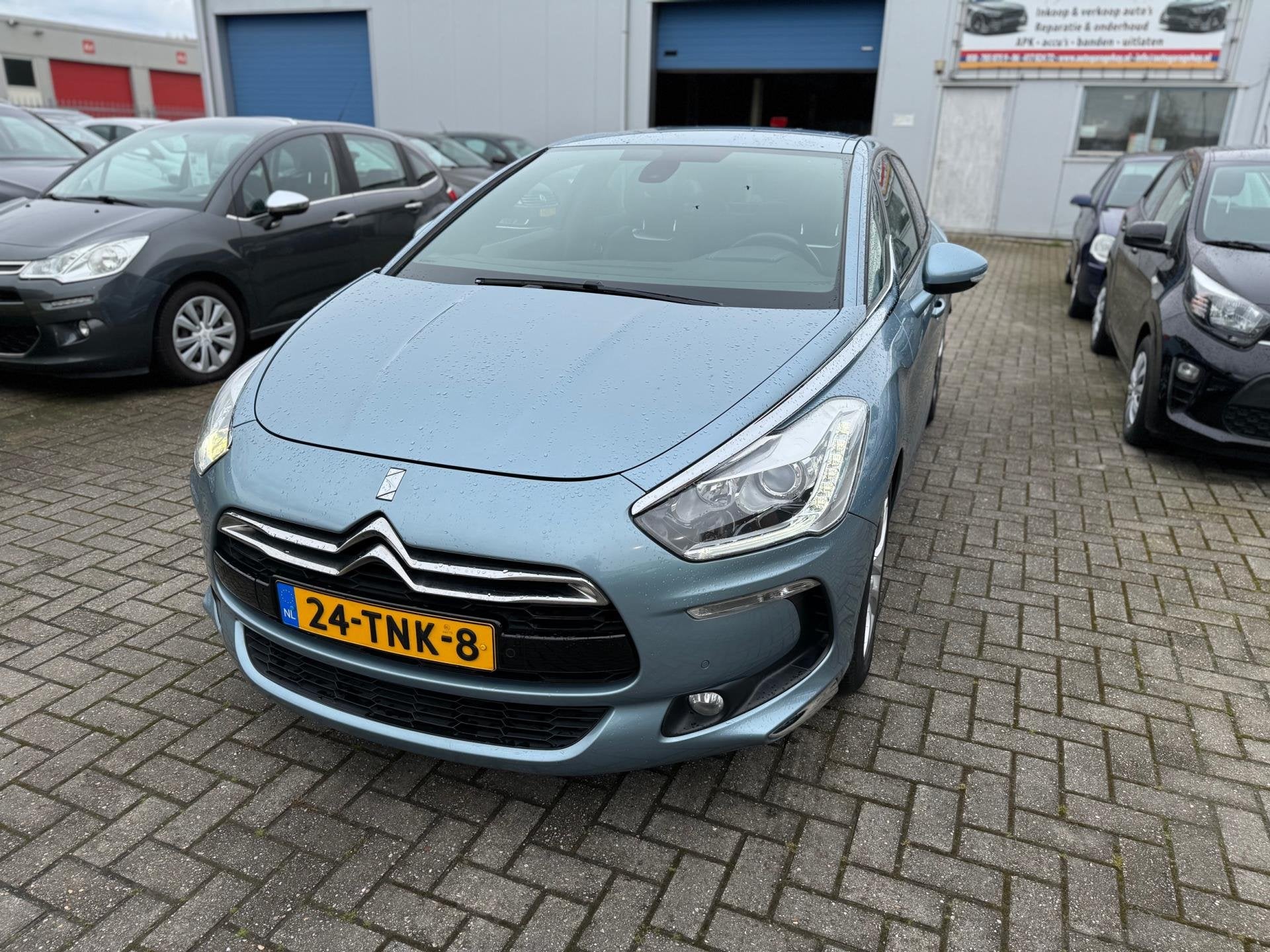 Citroen DS5 1.6 THP Chic|Soms Storing Lampje Brand........, Gebruikt, Blauw, Bedrijf, 1598 cc