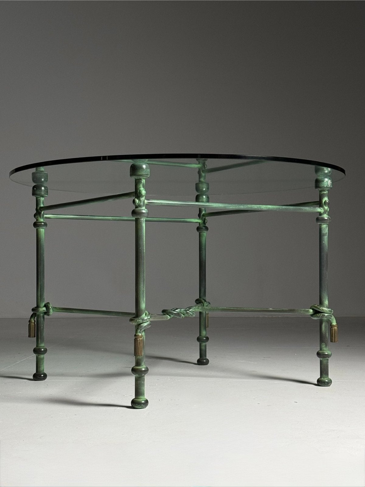 Vintage rope center table
