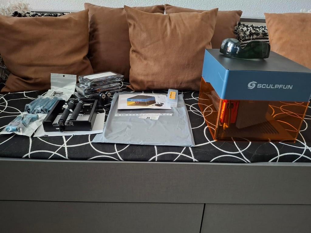 Sculpfun Lasergraveermachine, Ophalen, Zo goed als nieuw