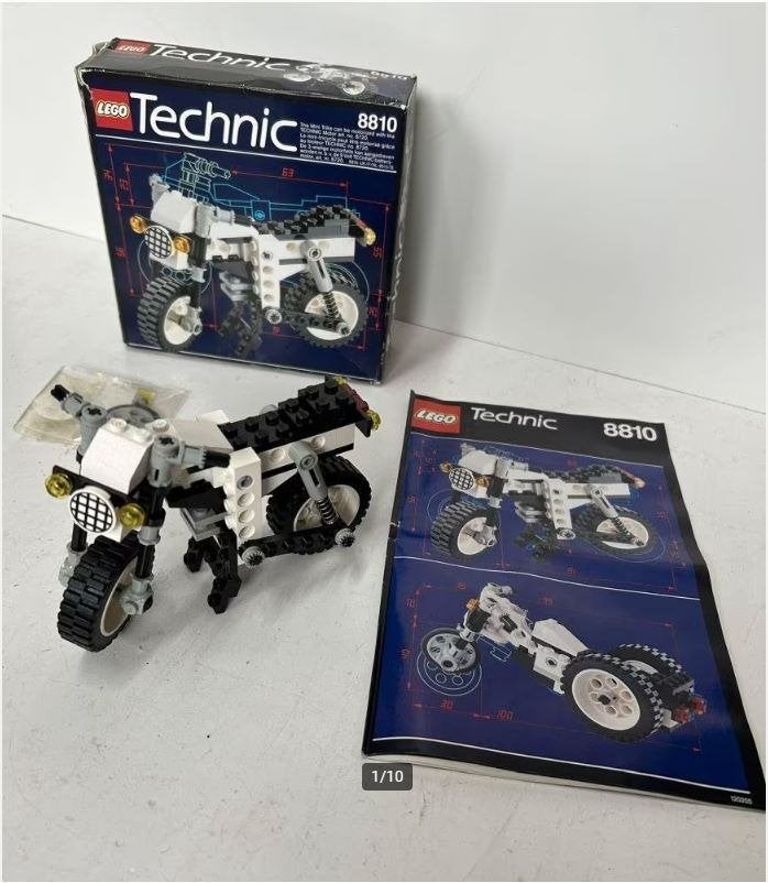 Lego Technic - Cafe Racer - 8810, Kinderen en Baby's, Speelgoed | Duplo en Lego, Gebruikt, Lego, Compleet, Ophalen of Verzenden