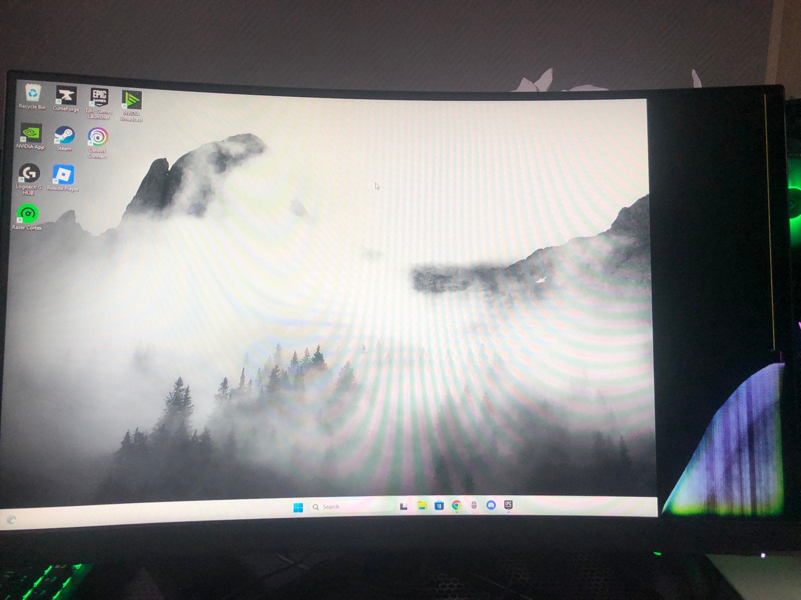 MSI Curved Gaming Monitor 27" 180Hz 1ms - Defect, Computers en Software, Monitoren, Niet werkend, 151 t/m 200 Hz, Gaming, Curved