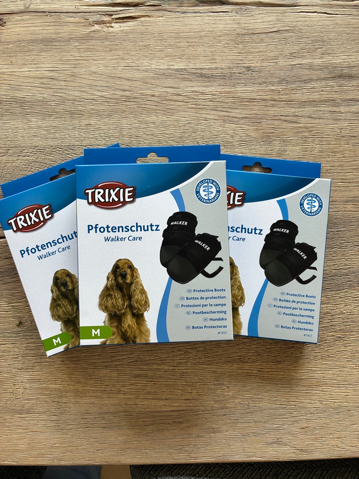 3x2 Comfortabele Trixie hondenschoentjes M, Trixie, Ophalen of Verzenden, Nieuw