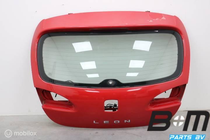 Achterklep Seat Leon 1P LS3H 1P0827024, Gebruikt