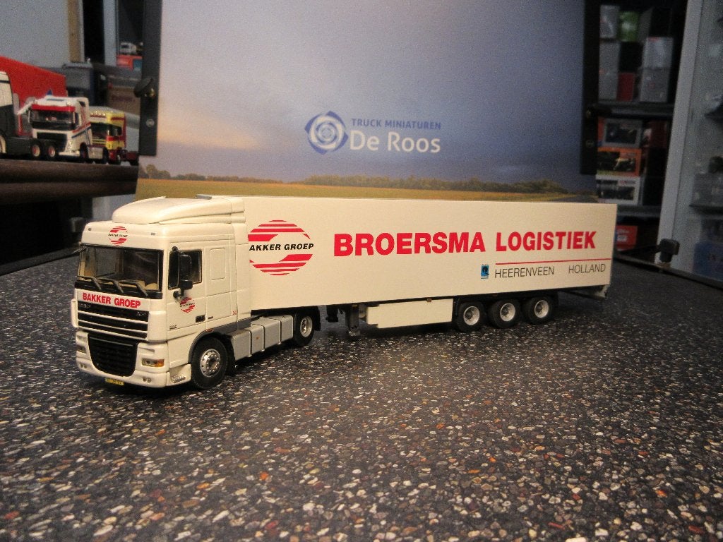WSI DAF XF 105 Broersma code 3, Ophalen of Verzenden, Zo goed als nieuw, Bus of Vrachtwagen, Lion Toys