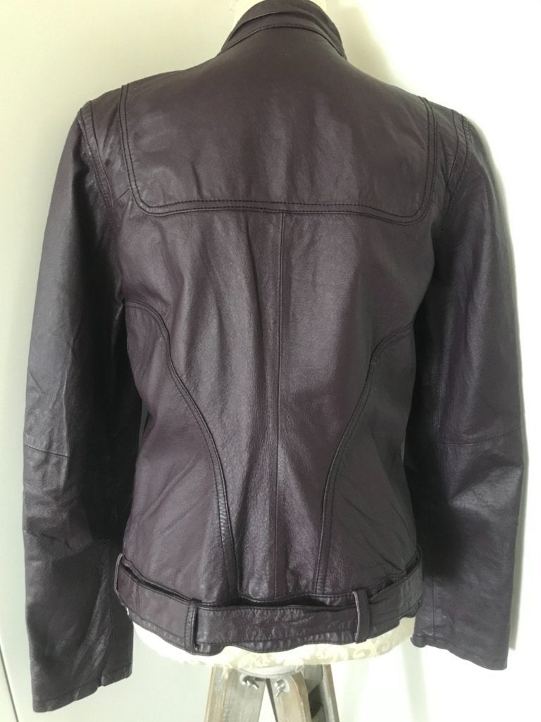 Nieuw Paars Leren Jasje van Only, Kleding | Dames, Maat 38/40 (M), Only, Paars, Nieuw