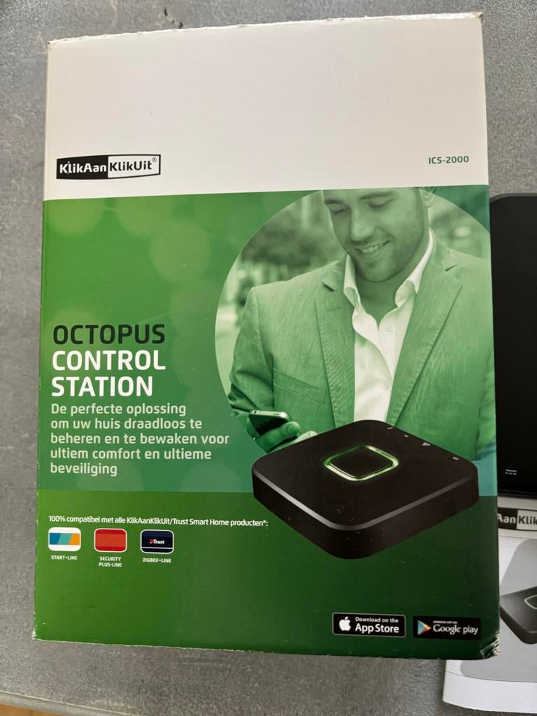 KlikAanKlikUit ICS-2000 Octopus Control Station + 3 stopcont, Gebruikt, Ophalen of Verzenden, Compleet systeem, Overige soorten