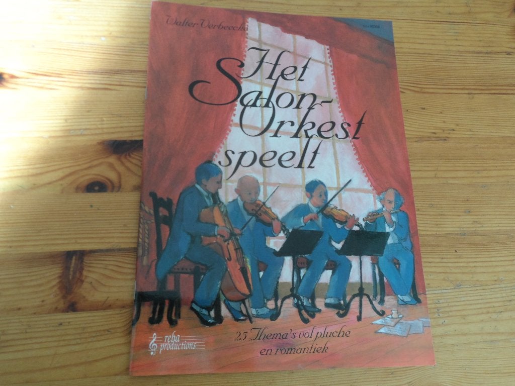 Het salonorkest speelt - walter verbeeck, Muziek en Instrumenten, Bladmuziek, Viool of Altviool, Gebruikt, Ophalen of Verzenden