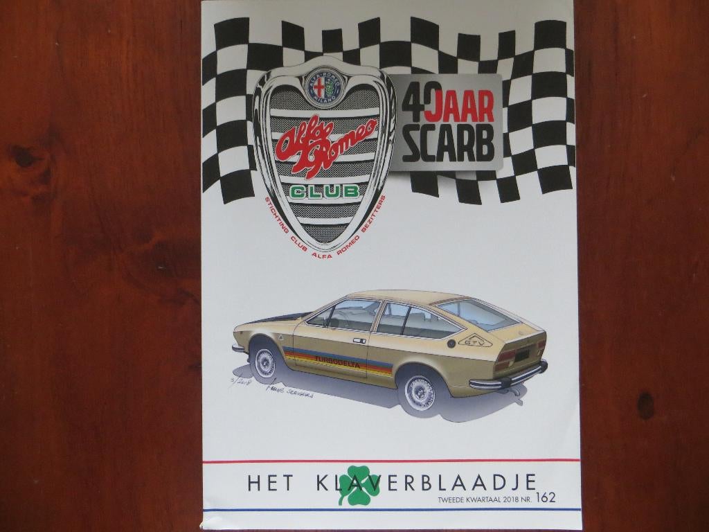 Alfa Romeo Het Klaverblaadje 162 Coverstory Turbodelta, ARNA, Boeken, Ophalen of Verzenden, Nieuw, Alfa Romeo