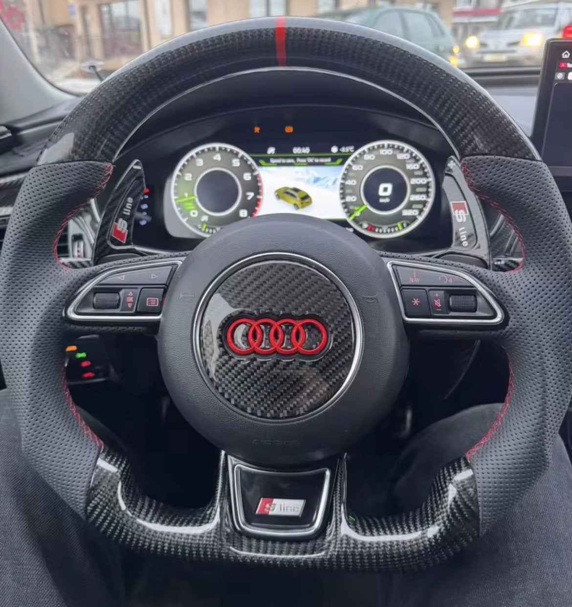 Geef jouw Audi een exclusieve upgrade met een stuur op maat., Auto-onderdelen, Verzenden, Nieuw, Audi