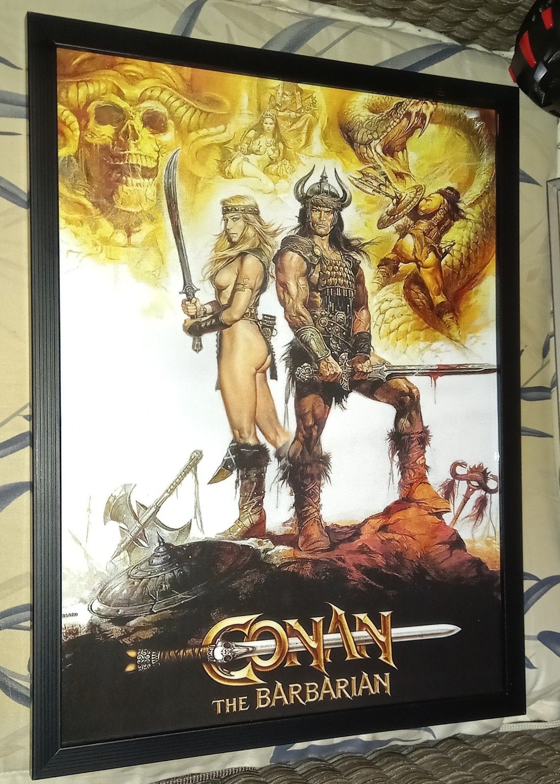 Conan the barbarian, Verzamelen, Ophalen of Verzenden, Zo goed als nieuw, A1 t/m A3, Film en Tv