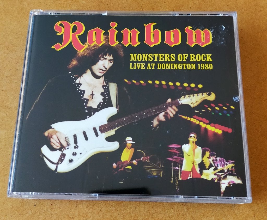 Rainbow Monsters Of Rock Live At Donington 1980 2CD + DVD JP